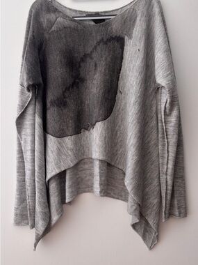 Crea Concept wool blend Art to Wear Top Size 40 (Med)Lagenlook